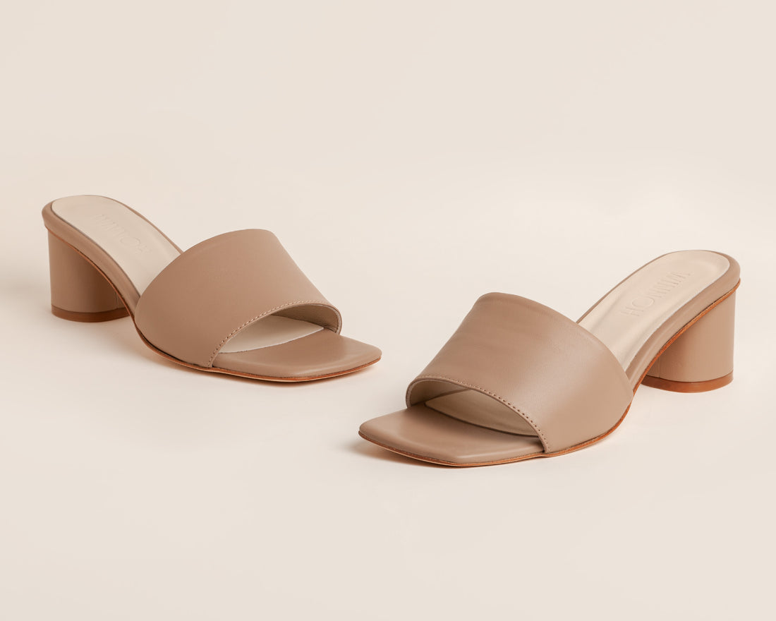 All-Day Heeled Clog Almond